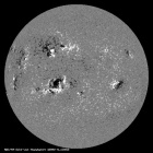 Latest SDO/HMI Magnetogram image of the Sun