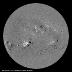 Latest SDO/HMI Magnetogram image of the Sun