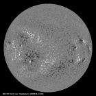 Latest SDO/HMI Magnetogram image of the Sun