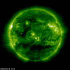 SOHO EIT 195 image of the sun