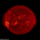SOHO EIT 304 image of the sun